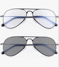 Photochromic Progressive Reading Glasses Blue Light Blocking Readers 3.5x