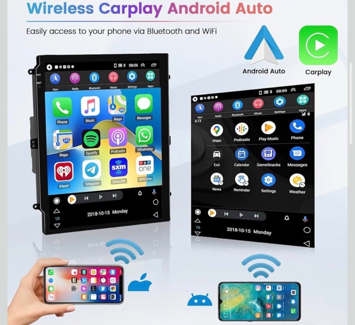 2GB+64GB Android Radio Compatible with 2015-2017 Chevrolet Cruze (LHD)