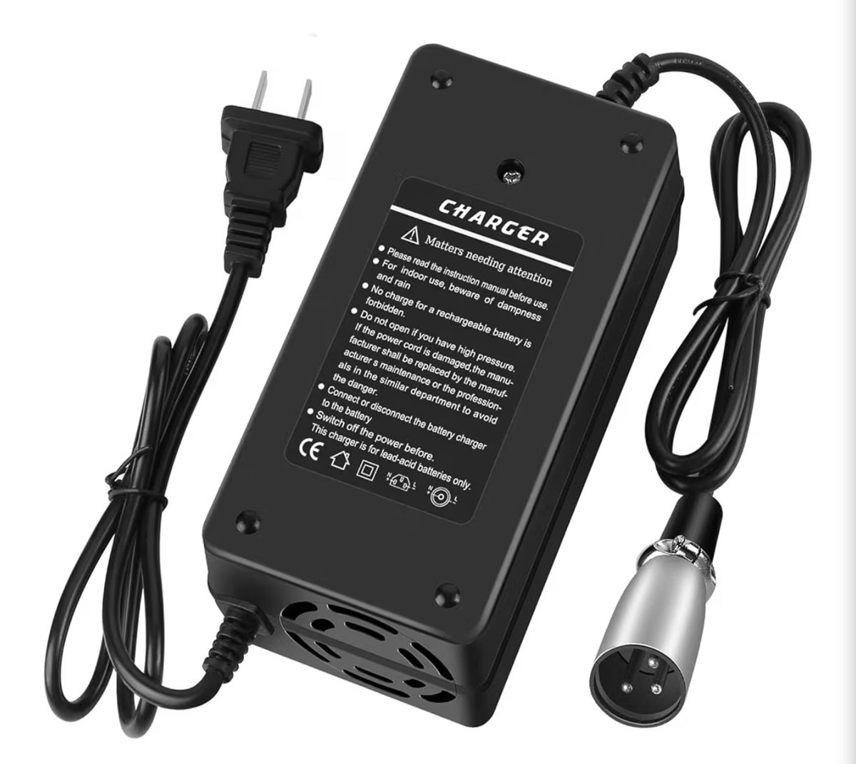 24V 5A Lead-Acid Battery Charger for Lakematic,Pride Mobility, Wheelchair,Drive Medical, Golden Technologies, Shoprider, Jazzy Power Chair, Rascal 200T/500T/301 PC 24BC5000TF-1 EA1065 180 X-CEL