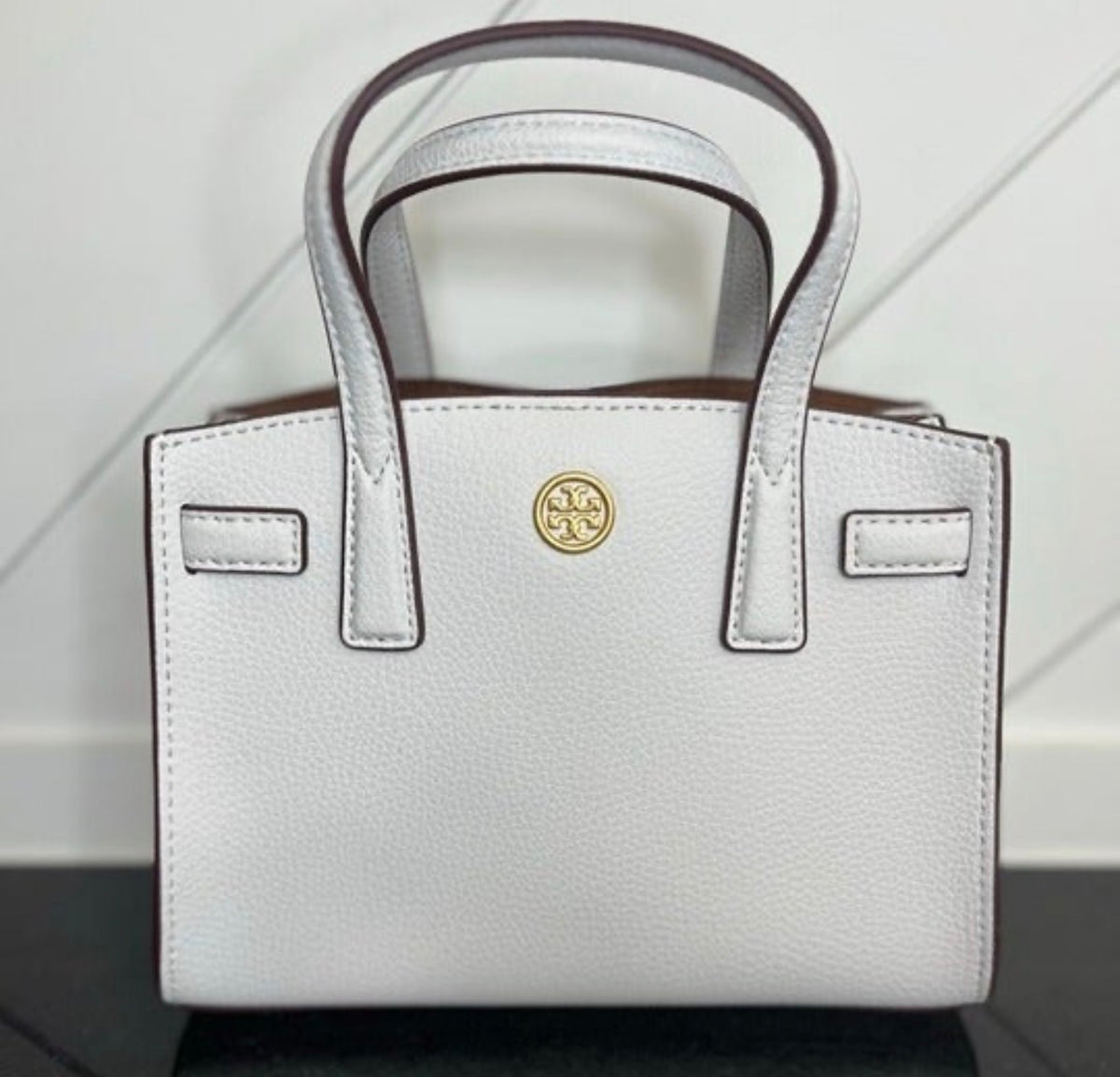 Tory Burch - Walker Micro Satchel - Gardenia (White)
