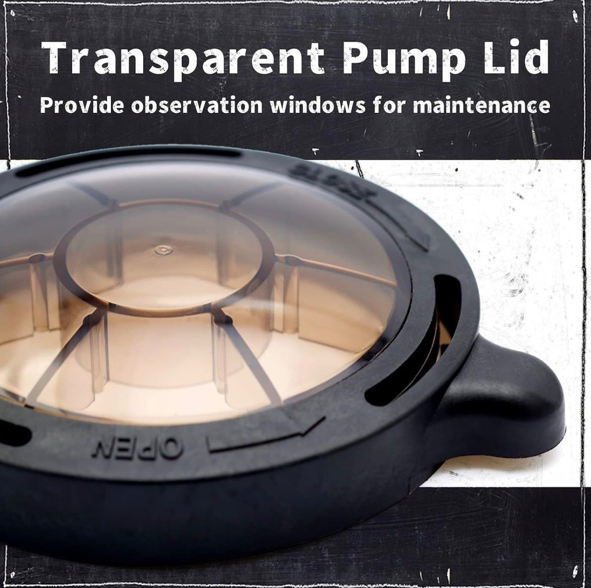 Pool Pump Basket Cover & O-Ring Kit Compatible with Splapool Pureline Deluxe Pumps, for Above-Ground & In-Ground Pools, Pool Pump Lid Replaces PO12728CR 16578 647252772 47252772 AC81361 NEP2134