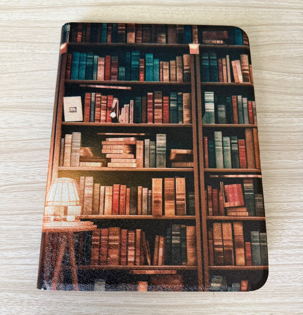 For 6" Kindle 10th Gen 2019 Release Case (Model No. J9G29R), [Auto Wake/Sleep] Shell for Women Men, Books Library