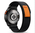 26mm Nylon Strap Compatible with Garmin Fenix 8/Fenix 9 51mm/Fenix 7X Pro/7X/Fenix 6X Pro/6X/Fenix 5X/Plus Band,26mm Width Quickfit Replacement Sport Watch Bands for Fenix 3/3HR Smartwatch