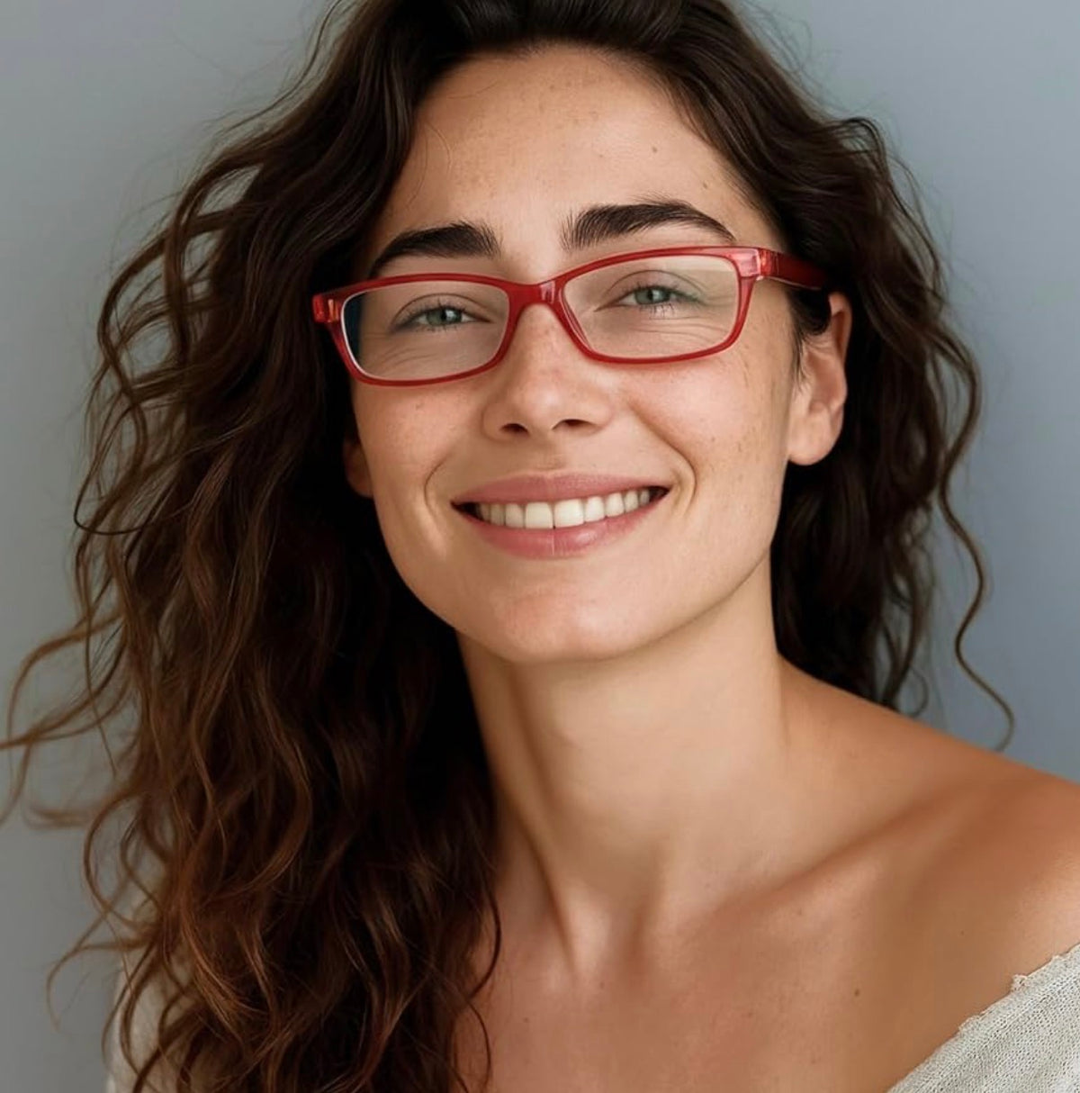 Reading Glasses for Women, 6 pack Fashion Readers for Women Men Spring Hinge Eye Glasses, Blue Light Reading Glasses, 2.00 x