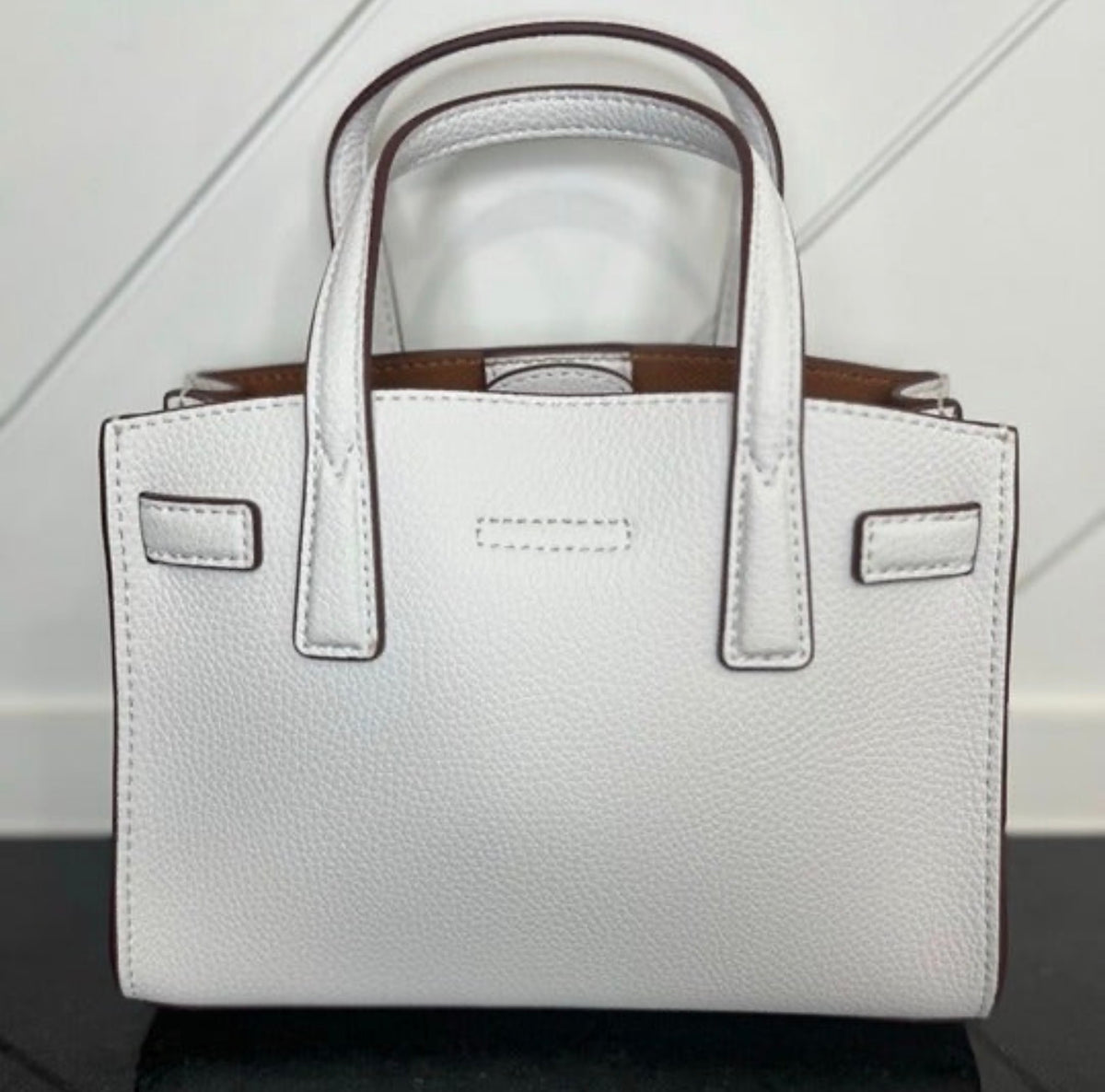 Tory Burch - Walker Micro Satchel - Gardenia (White)