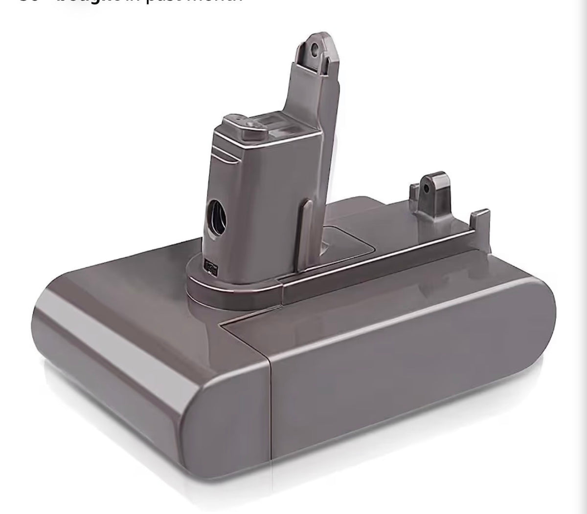 22.2V 4.0Ah Type B Battery Replacement for Dyson Type B DC44 Animal DC31 DC34 DC35 DC45 Vacuum Clearner (Only Fit for Type B)