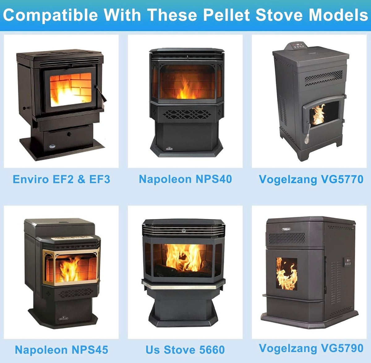 Convection Blower for Vogelzang VG5790, VG5770, Napoleon NPS40, NPS45, Regency GF55 Pellet Stove