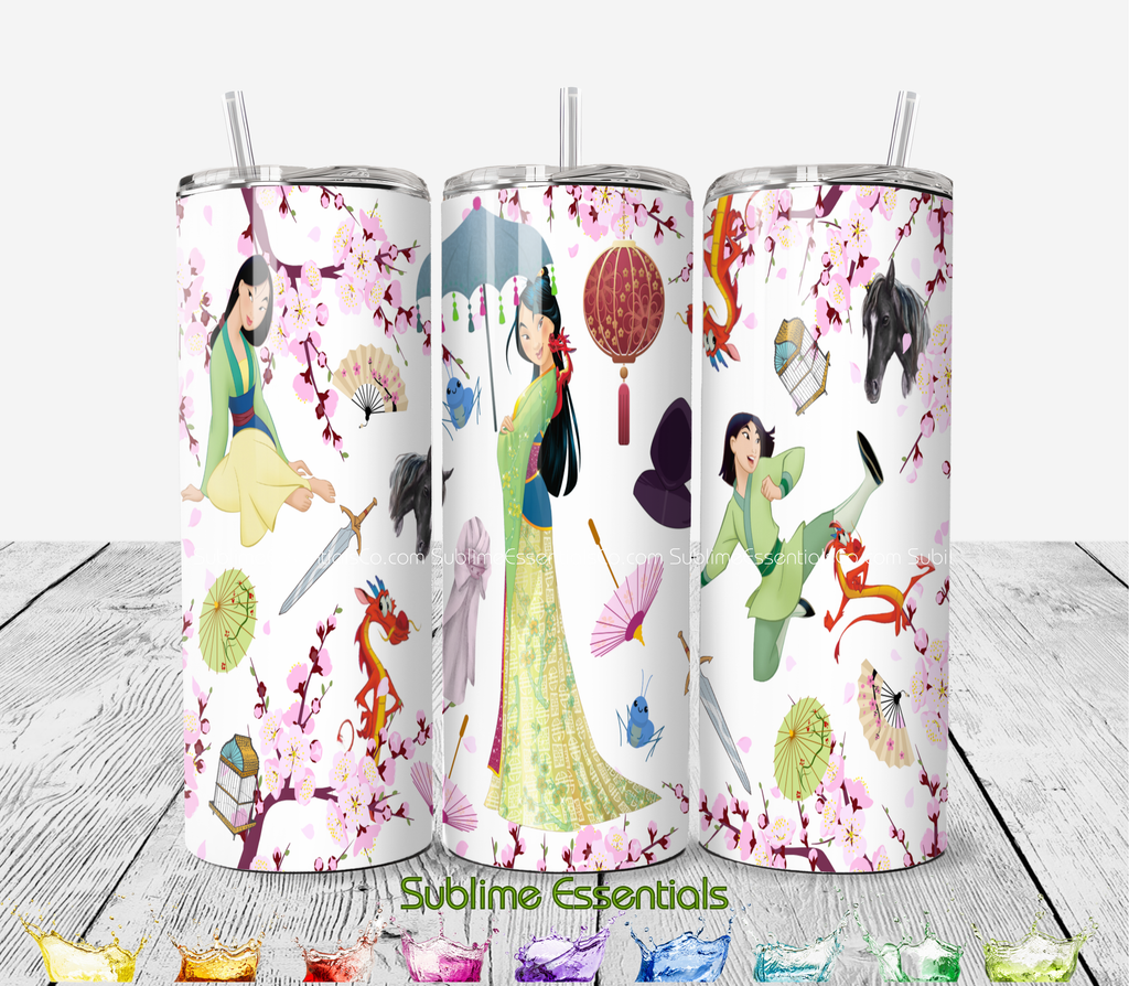 Mulan "Cherry Blossoms"  Digital Download - PNG & JPEG Format (Copy)