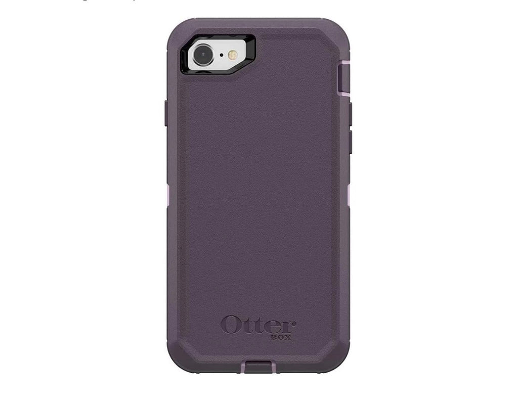 OtterBox Defender Series Case iPhone SE 3rd Gen (2022), iPhone SE 2nd Gen (2020), iPhone 8/7 (NOT Plus) Case Only - Non-Retail Packaging - Purple Nebula