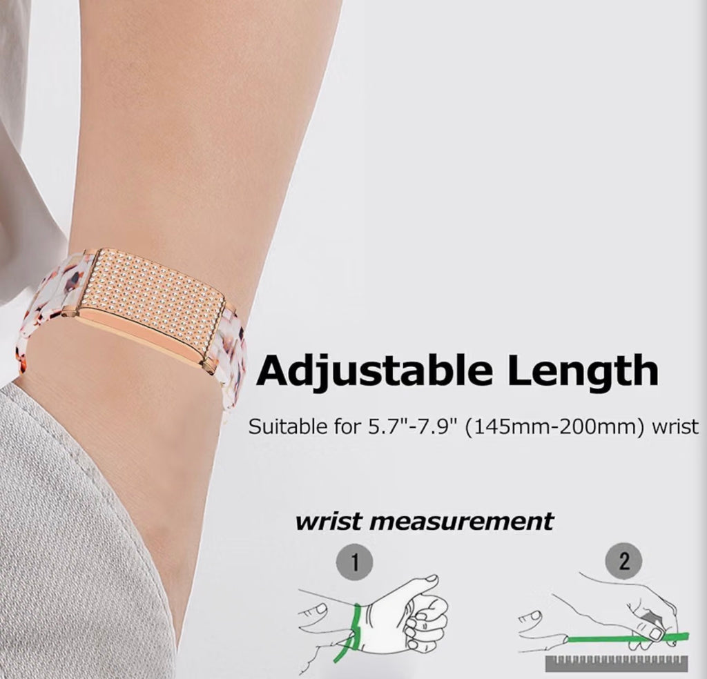Resin Watch Band Compatible for Whoop 5.0 Life MG/ 5.0 Peak/ 5.0 One/Whoop 4.0, Ultra Light Resin Replacement Strap, Breathable Waterproof Wristband Size Adjustable Easy Installation