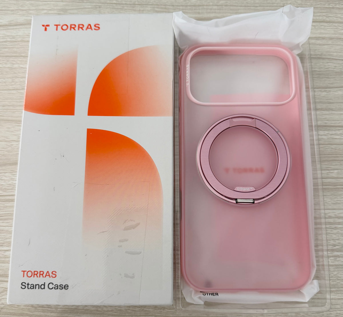 For iPhone 17 Pro Max Case, 360 Magnetic Stand, O3 Fitness Series, [Fit for MagSafe] [4X Military-Grade Protection] Slim Case for iPhone 17 Pro Max phone case,6.9", Translucent Pink, Ostand