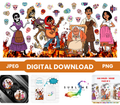 Coco "Day of the Dead" Digital Download - PNG & JPEG Format