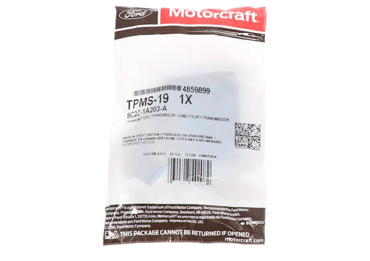 Motorcraft TPMS19 Transmitter Tire Pressure Monitoring System