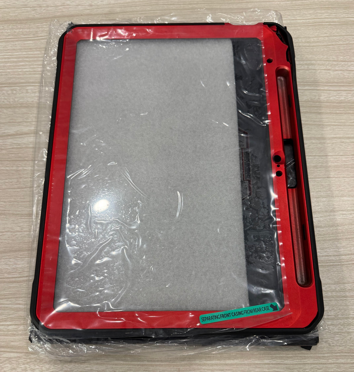 for iPad 11th Gen A16 11" 2025 Case with Screen Protector, Red, Built-in Stand & Pencil Holder, Military-Grade Protection, Protective Cover for iPad 10th Gen 10.9" 2022, Unicorn Beetle Pro