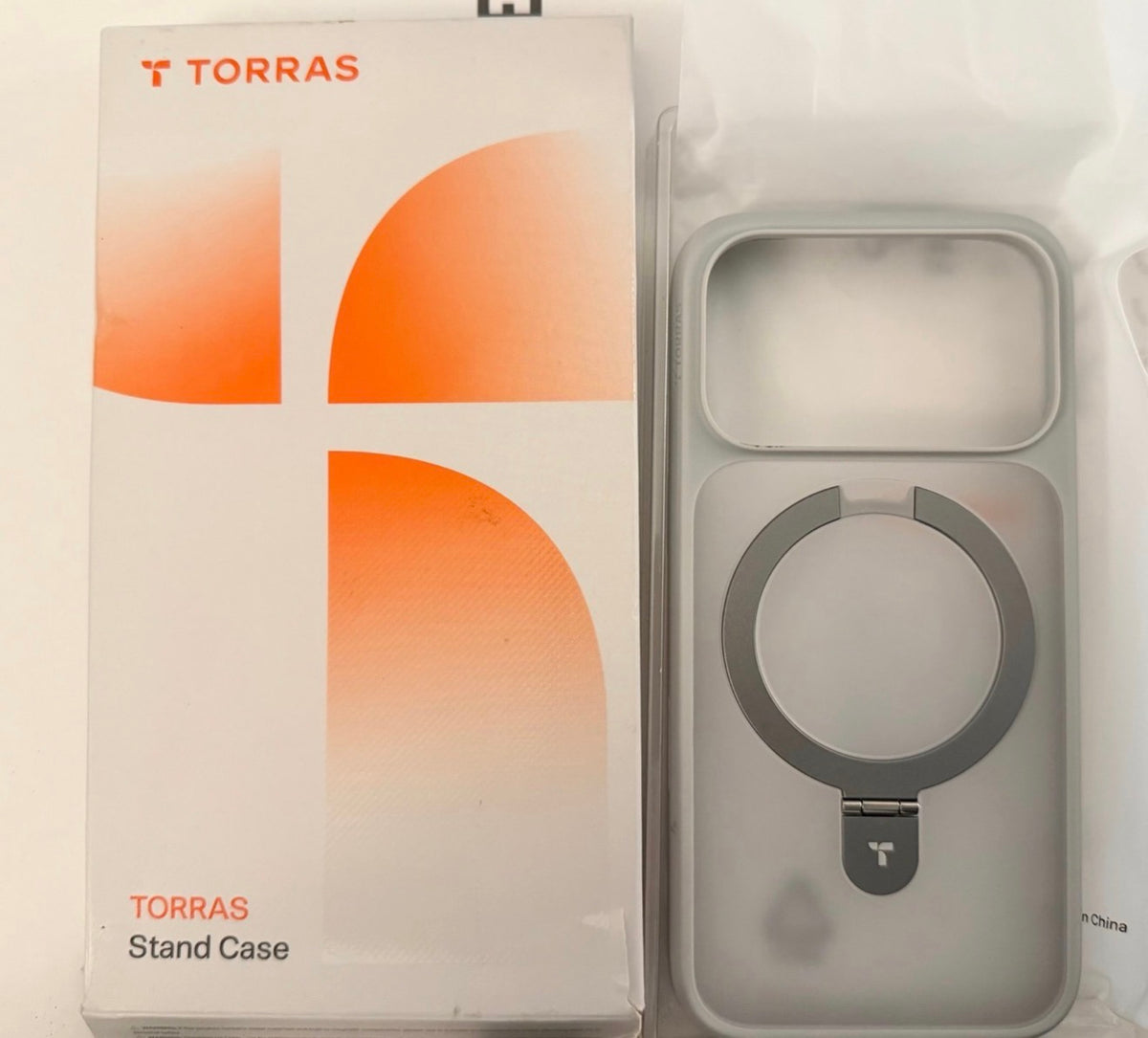 TORRAS for iPhone 17 Pro Case Magnetic Stand, 4X Military Drop Protection
Fit for MagSafe, Camera Control, Slim Phone Case for iPhone 17 Pro with Kickstand, Translucent Matte Cover 6.3" Silver Gray