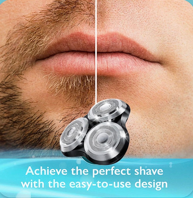 SH90 Replacement Shaver Heads for Philips Norelco Series 9000, Silver