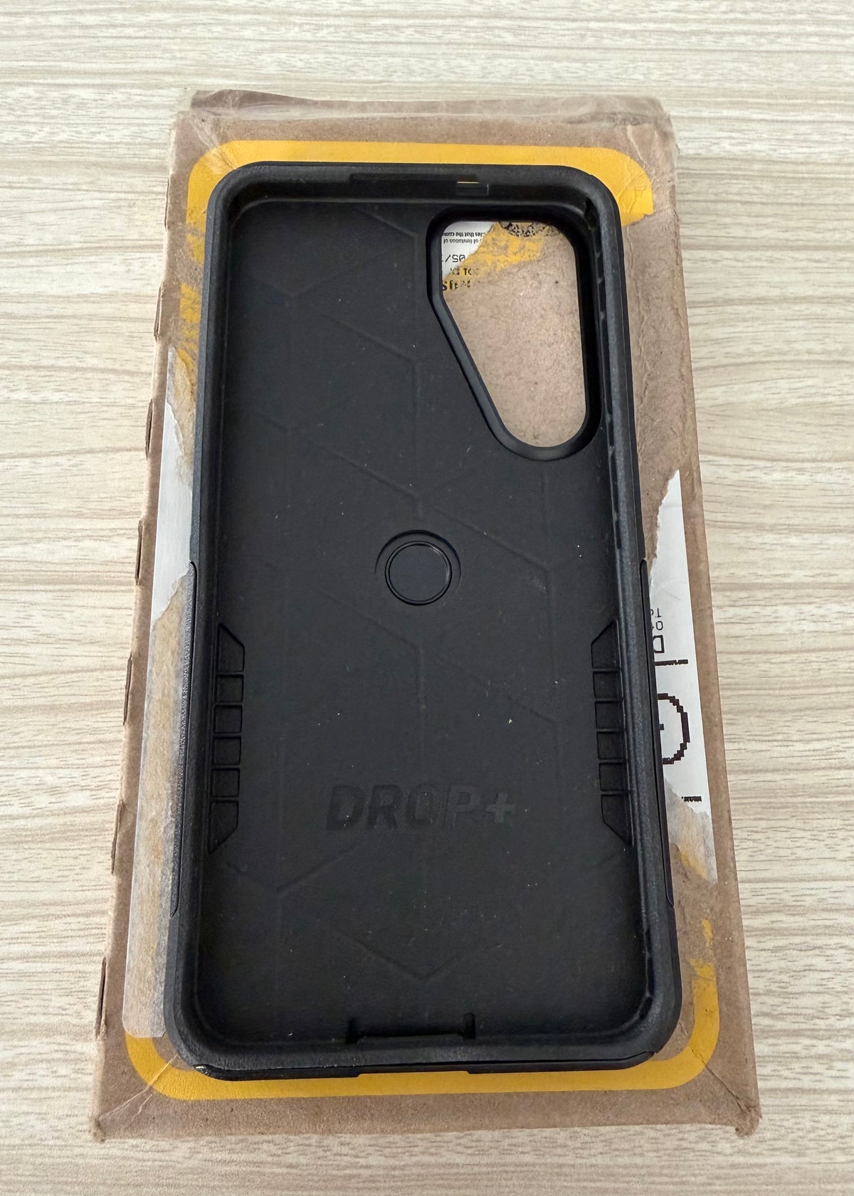 For Galaxy S22 Ultra Commuter Series Case - Black, Slim & Tough, Pocket-Friendly, with Port Protection