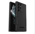 For Galaxy S22 Ultra Commuter Series Case - Black, Slim & Tough, Pocket-Friendly, with Port Protection