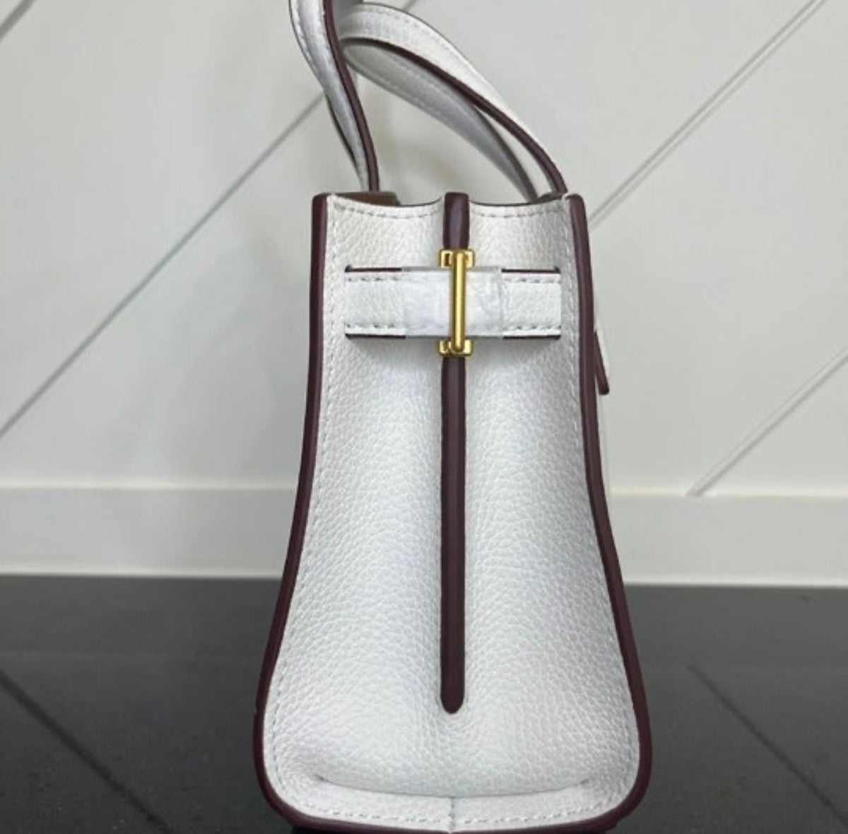 Tory Burch - Walker Micro Satchel - Gardenia (White)