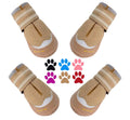 Dog Shoes for Large Medium Dog Boots & Paw Protectors for Hot Pavement
Summer Heat Protection, Mesh Breathable Nonslip Dog Booties for Hardwood Floors Indoor, Outside Walking Running Hiking Khaki