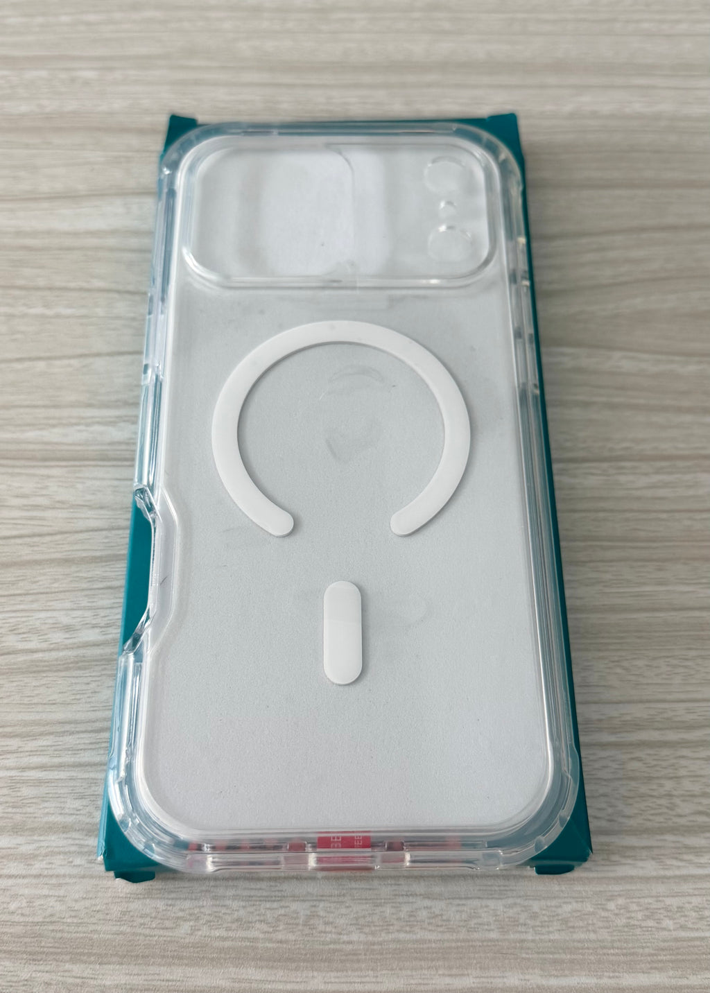 Magnetic Case for iPhone 16e 6.1'' (Clear) - Full Body Rugged Case with Built-in Screen Protector and Wireless Charging Support