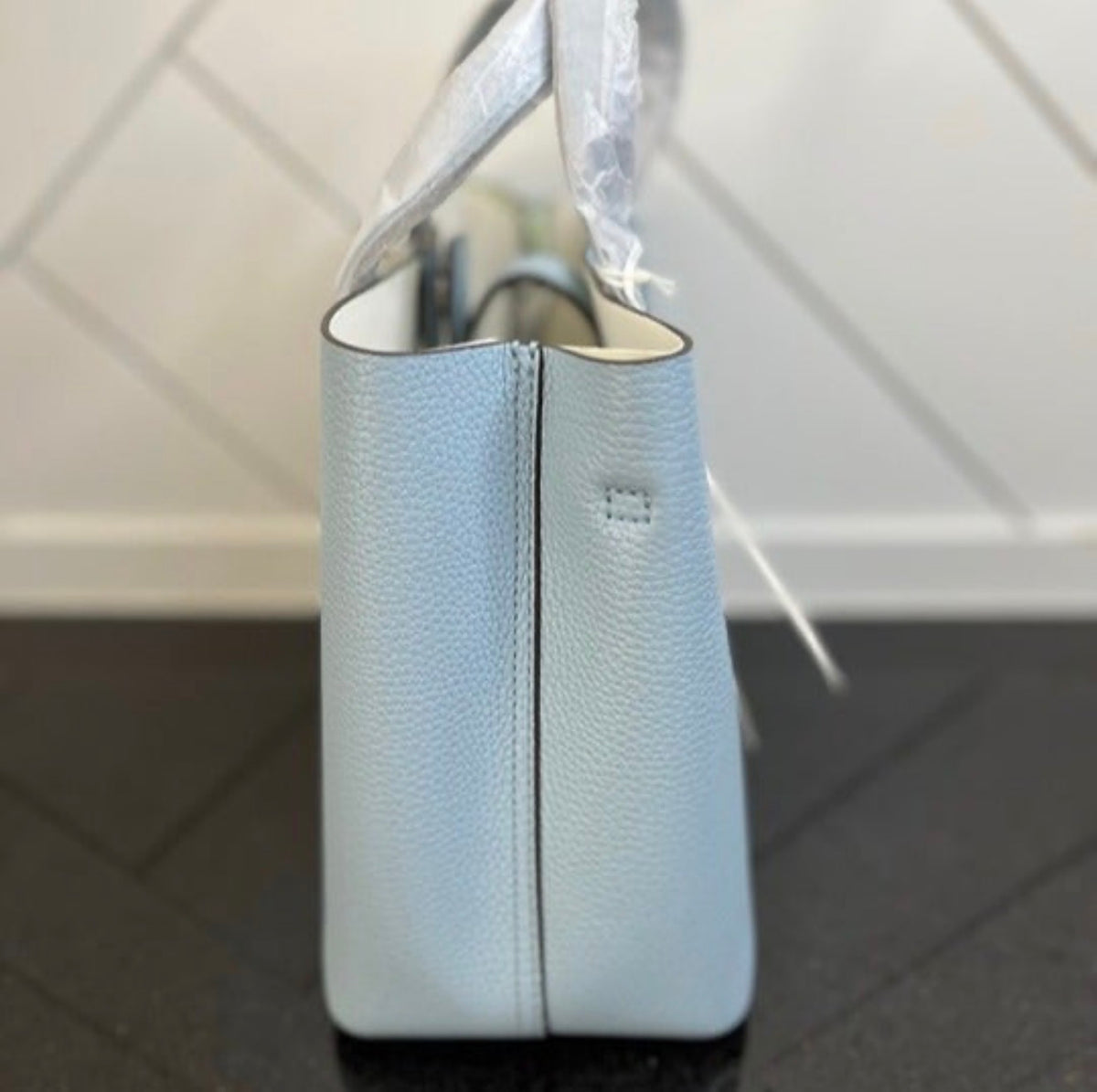 Tory Burch - Blake Small Tote - Pearl Sky / Meadow Mist