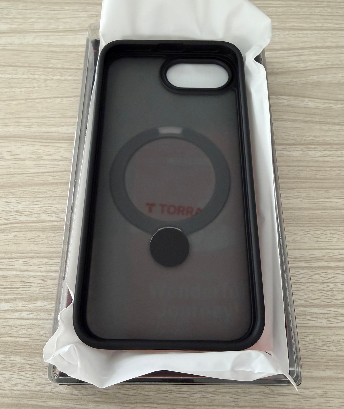 360 Spin for iPhone 17e Case & iPhone 16e case with Stand, Fit for MagSafe, 4X Military-Grade Protective, Stand Phone Case for iPhone 17e Case, Ring Holder Slim Cover, Matte Black 6.1''
