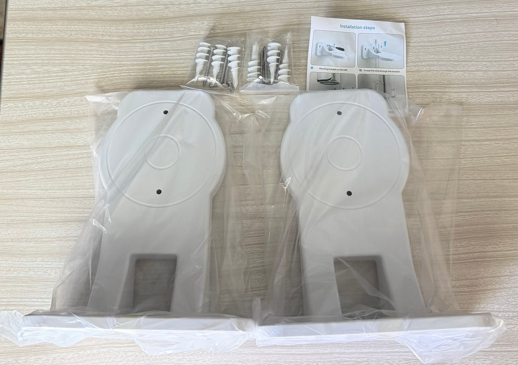 Wall Mount Holder for Netgear Orbi WiFi 7 Router, 2-Pack, Fits Orbi 970 870 770 Series & Nighthawk WiFi 7 Mesh System, Secure Router Shelf to Save Space & Boost Signal, (RBEWMB-10000S)