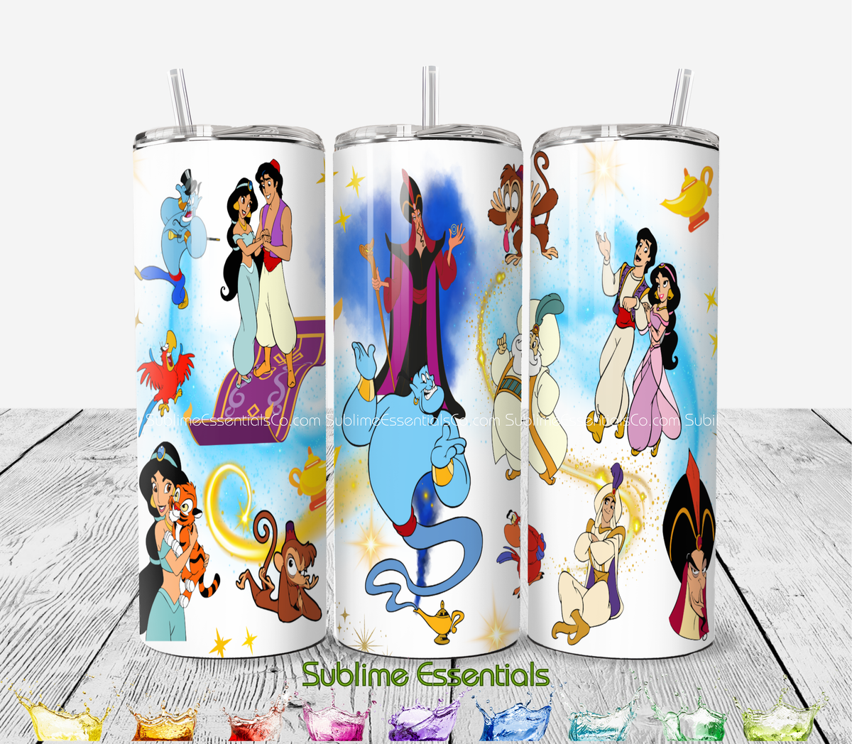 Jasmin & Aladdin "Jasmine Adventures" Digital Download - PNG & JPEG Format