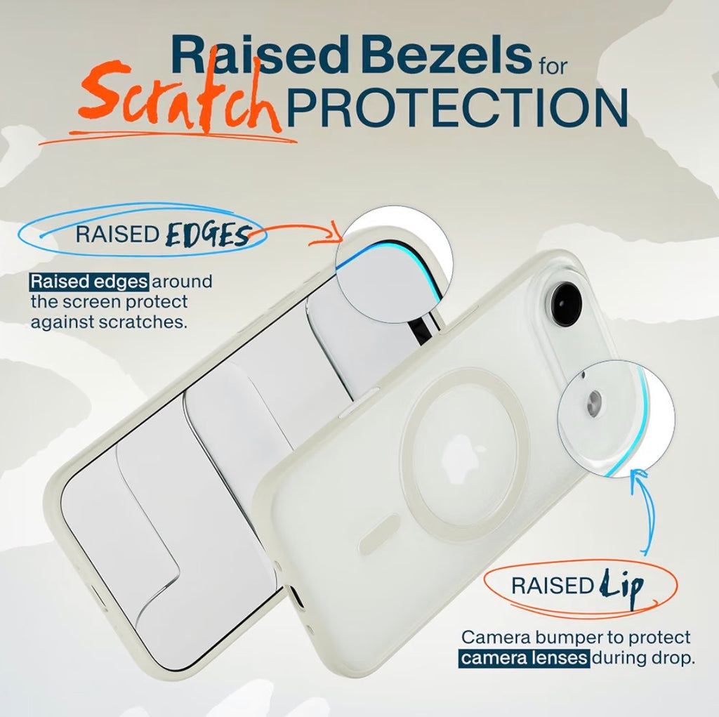 for iPhone 17 Case, Compatible with MagSafe, Slim Hard Shell Clear Matte Phone Case, Anti-Yellowing & Anti-Fingerprint Frosted Finish, with Camera Control Button (Copy)