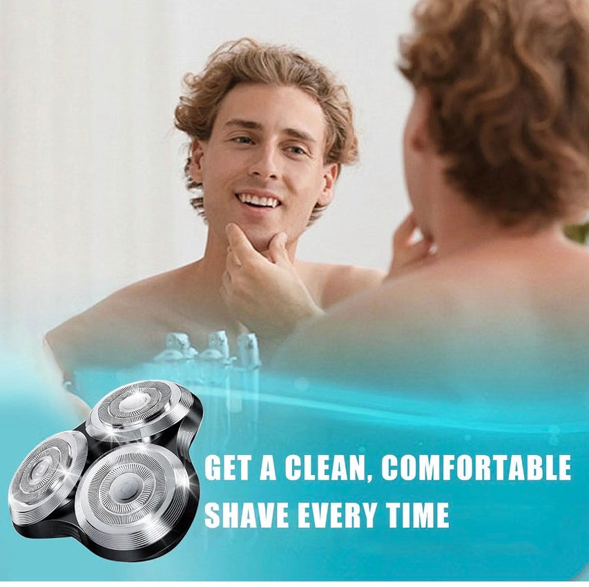 SH90 Replacement Shaver Heads for Philips Norelco Series 9000, Silver
