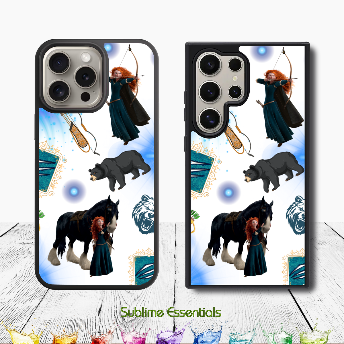 Brave & Merida "Follow the Path" Digital Download - PNG & JPEG Format