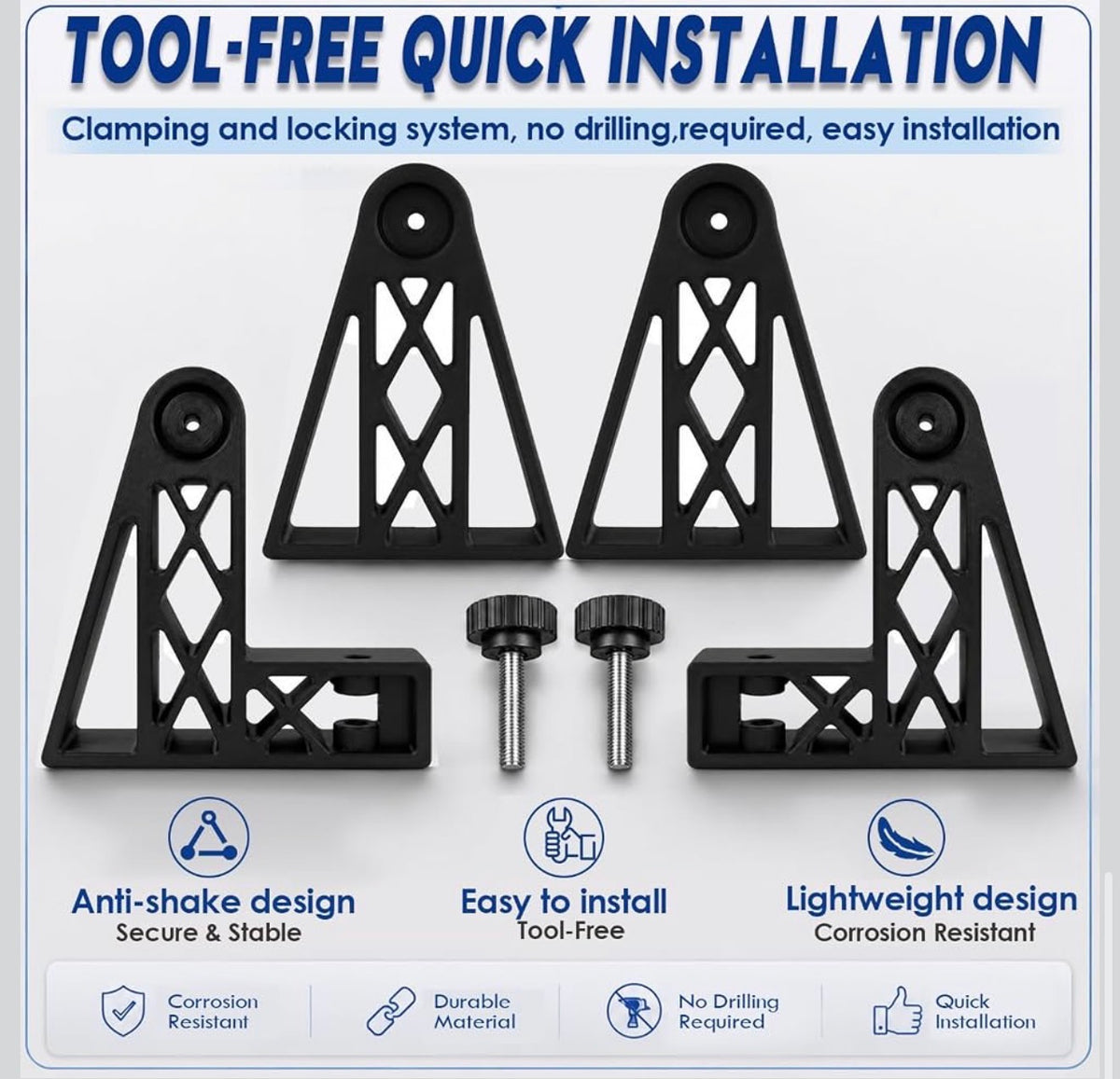 4 Pack Adjustable 4" Kayak Seat Riser Booster
Lightweight Kayak Seat Lifting and Upgrade Accessories, Compatible with Hoodoo Tempest/Voyager, BKC Kayaks