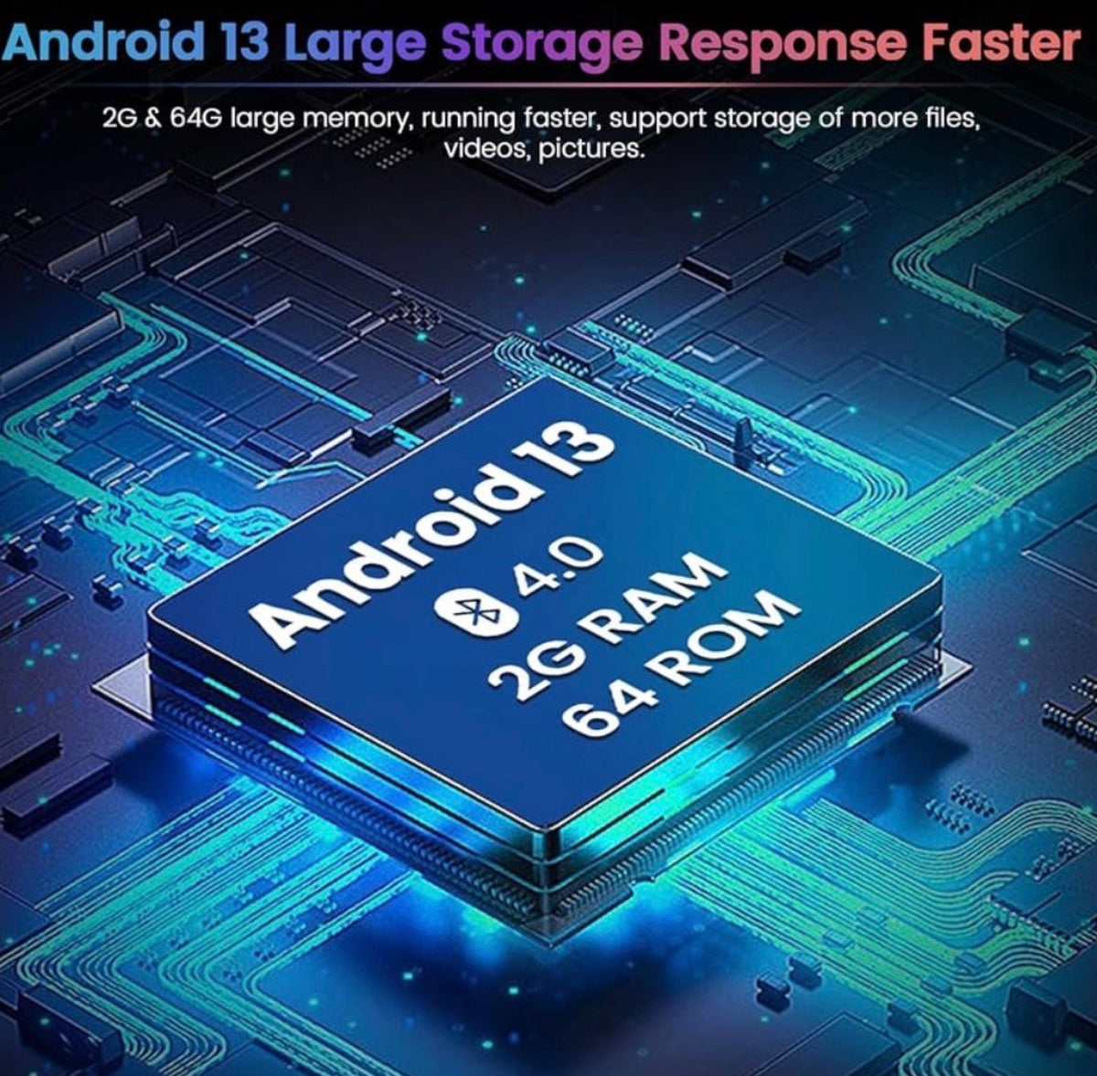 2GB+64GB Android Radio Compatible with 2015-2017 Chevrolet Cruze (LHD)