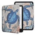 Case for 6" Kindle 11th Generation 2024/2022
Lightweight PU Leather Foldable Protective Cover, Magnetic Closure, Auto Wake/Sleep, Hand Strap, Sea Turtle