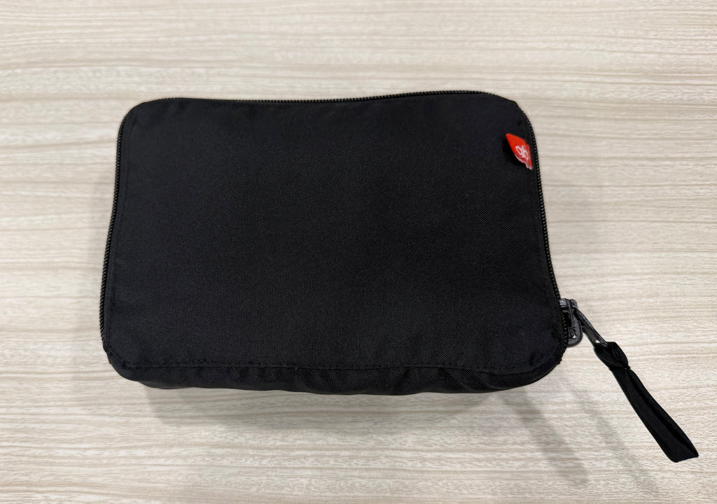 Pockit Stroller Travel Bag, Black, Compact Baby Stroller Bag for Air Travel, for gb Pockit & Pockit Plus, Drawstring & Zipper Pouch, Folds into Storage Pocket