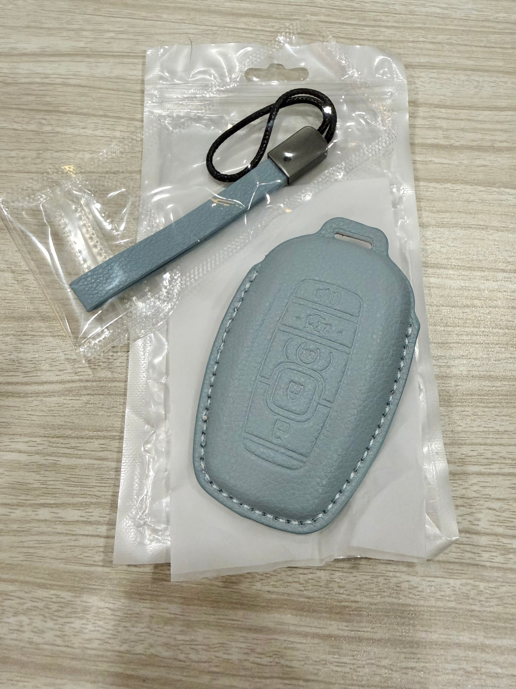 Leather Key Fob Cover for Lincoln Continental MKC MKZ MKX Navigator Nautilus Aviator Corsair 2017-2025