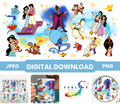 Jasmin & Aladdin "Jasmine Adventures" Digital Download - PNG & JPEG Format