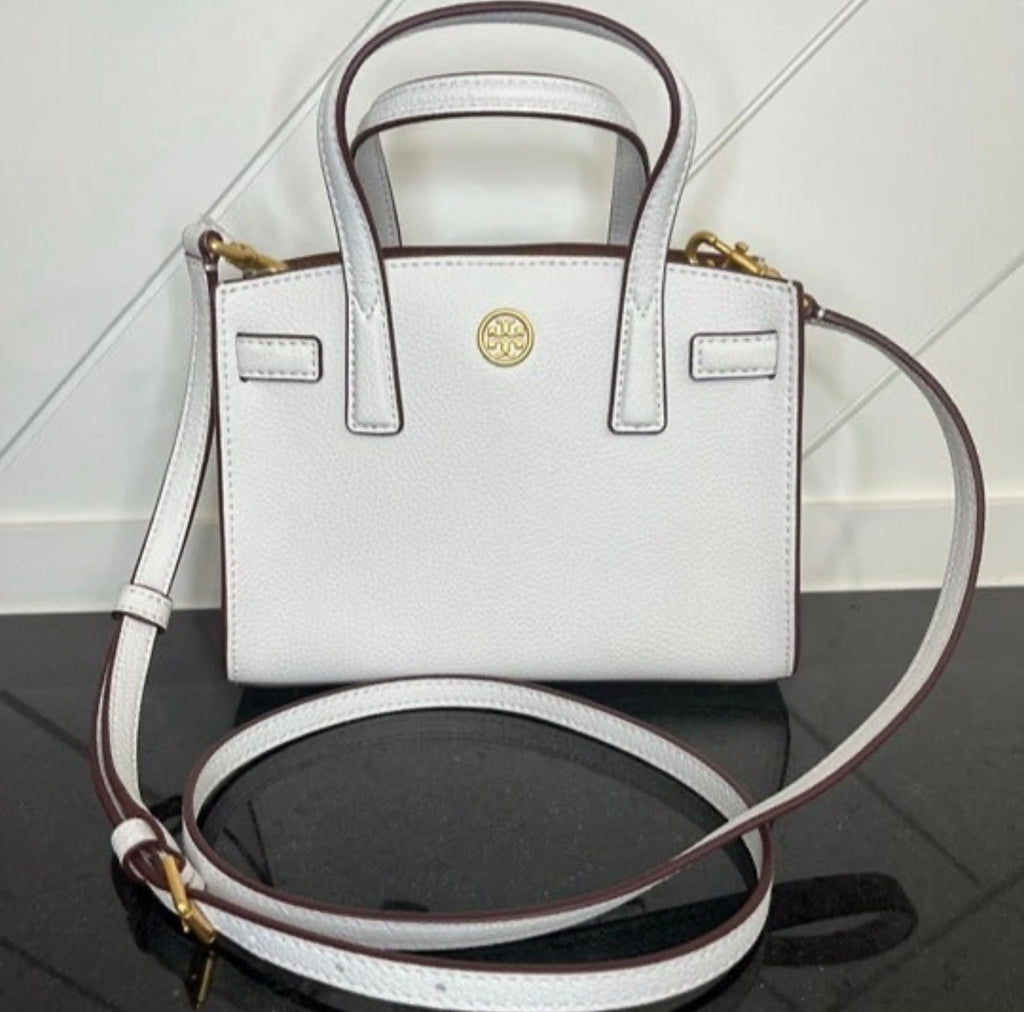 Tory Burch - Walker Micro Satchel - Gardenia (White)