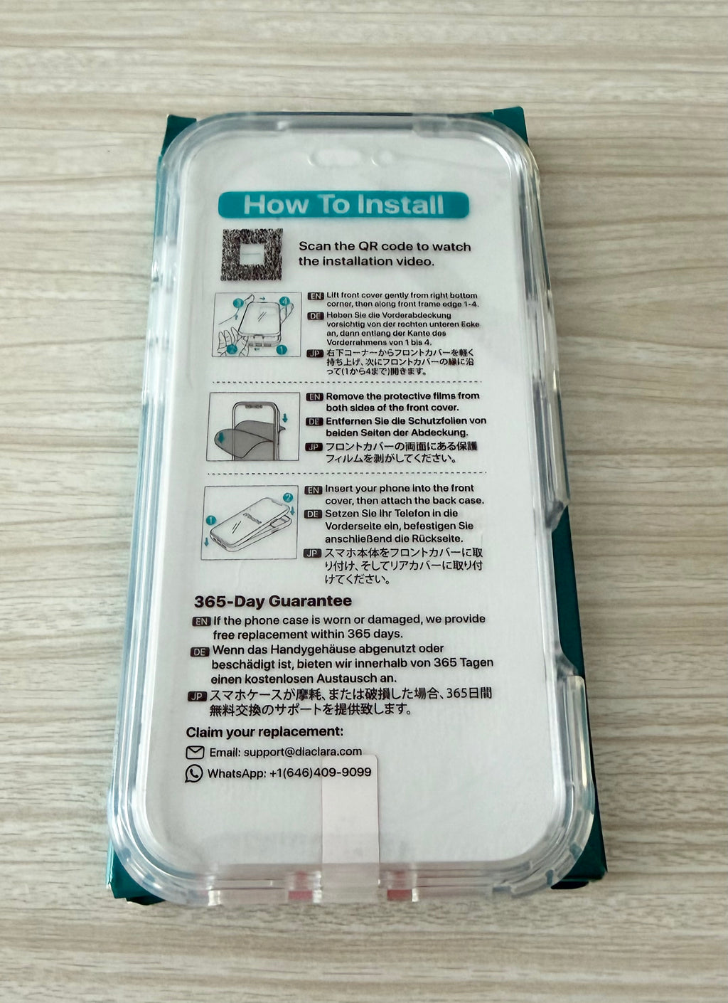 Magnetic Case for iPhone 16e 6.1'' (Clear) - Full Body Rugged Case with Built-in Screen Protector and Wireless Charging Support