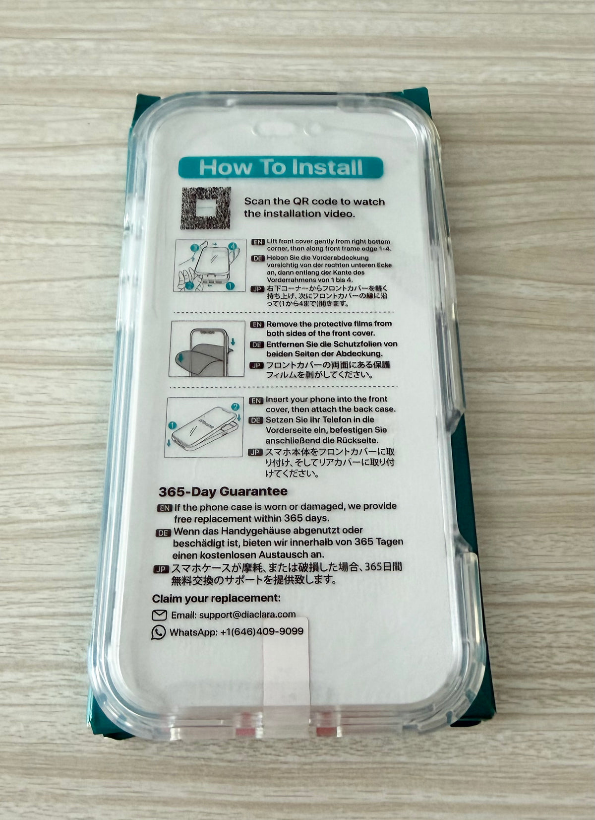 Magnetic Case for iPhone 16e 6.1'' (Clear) - Full Body Rugged Case with Built-in Screen Protector and Wireless Charging Support