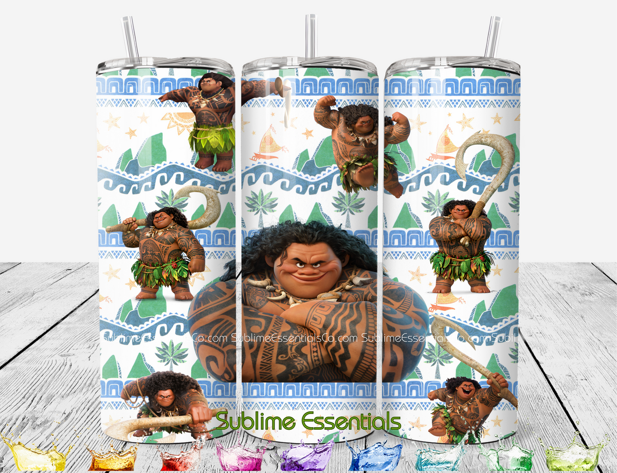 Moana Maui "The Muscle" Digital Download - PNG & JPEG Format