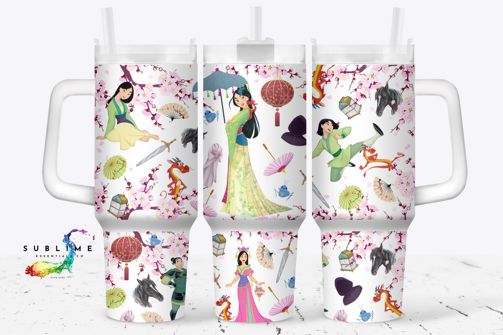 Mulan "Cherry Blossoms"  Digital Download - PNG & JPEG Format (Copy)