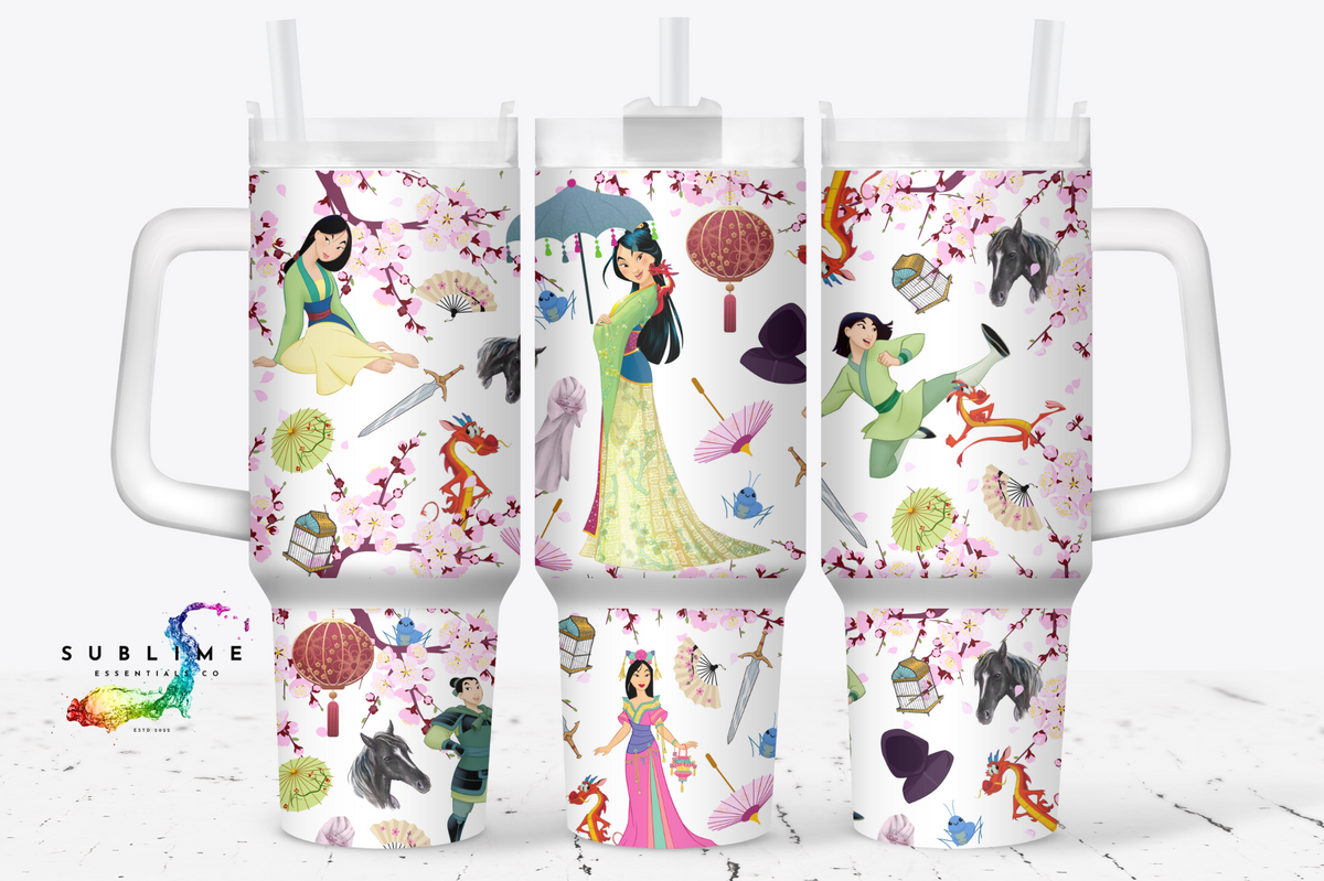 Mulan "Cherry Blossoms"  Digital Download - PNG & JPEG Format (Copy)