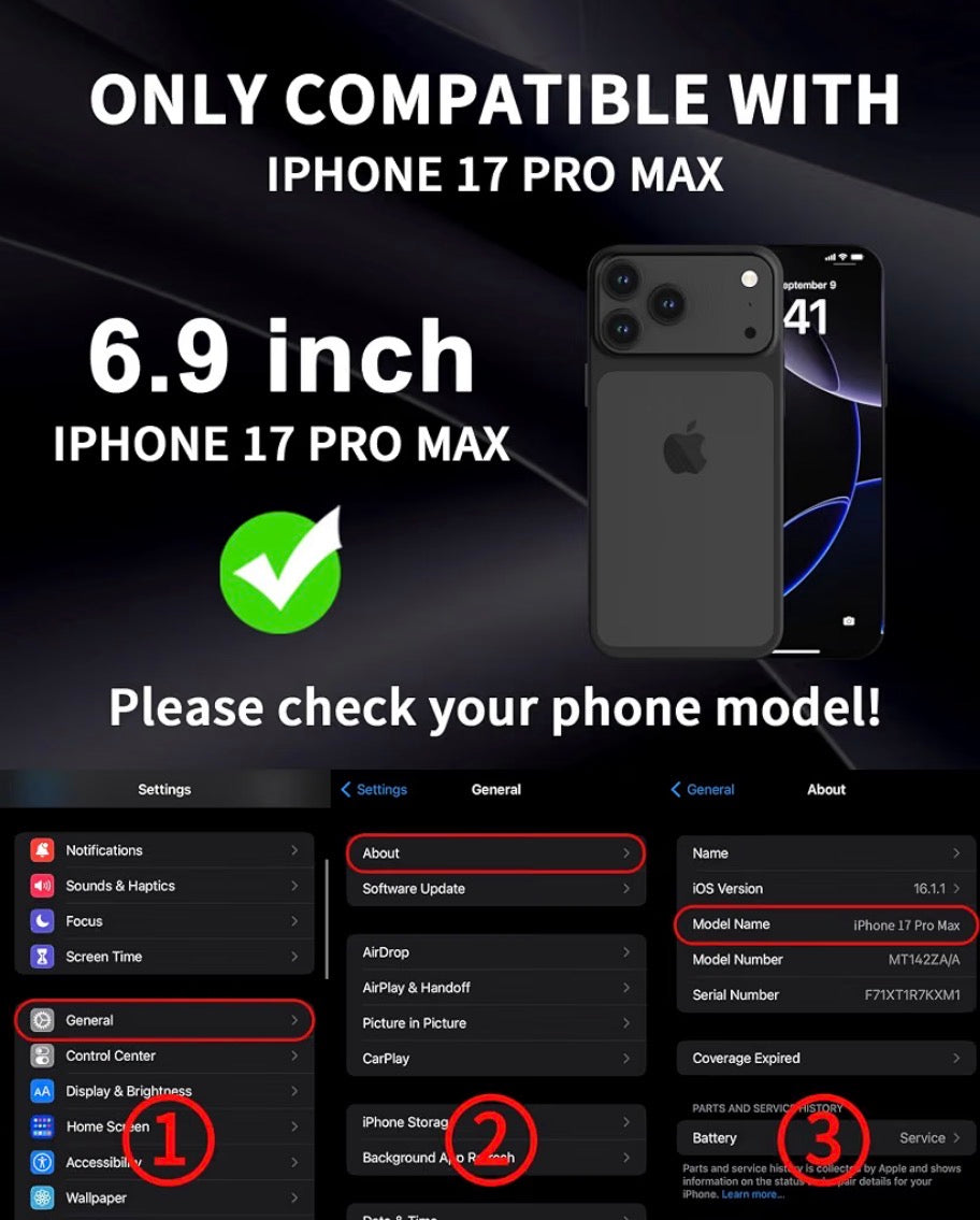 Gradient for iPhone 17 Pro Max Privacy Screen Protector [Auto-Installation]
2 pack for iPhone17 Pro Max 6.9 inch, Tempered Glass Anti Spy Anti Blue Light Eye Protection HD Clear Anti-Scratch No Bubble