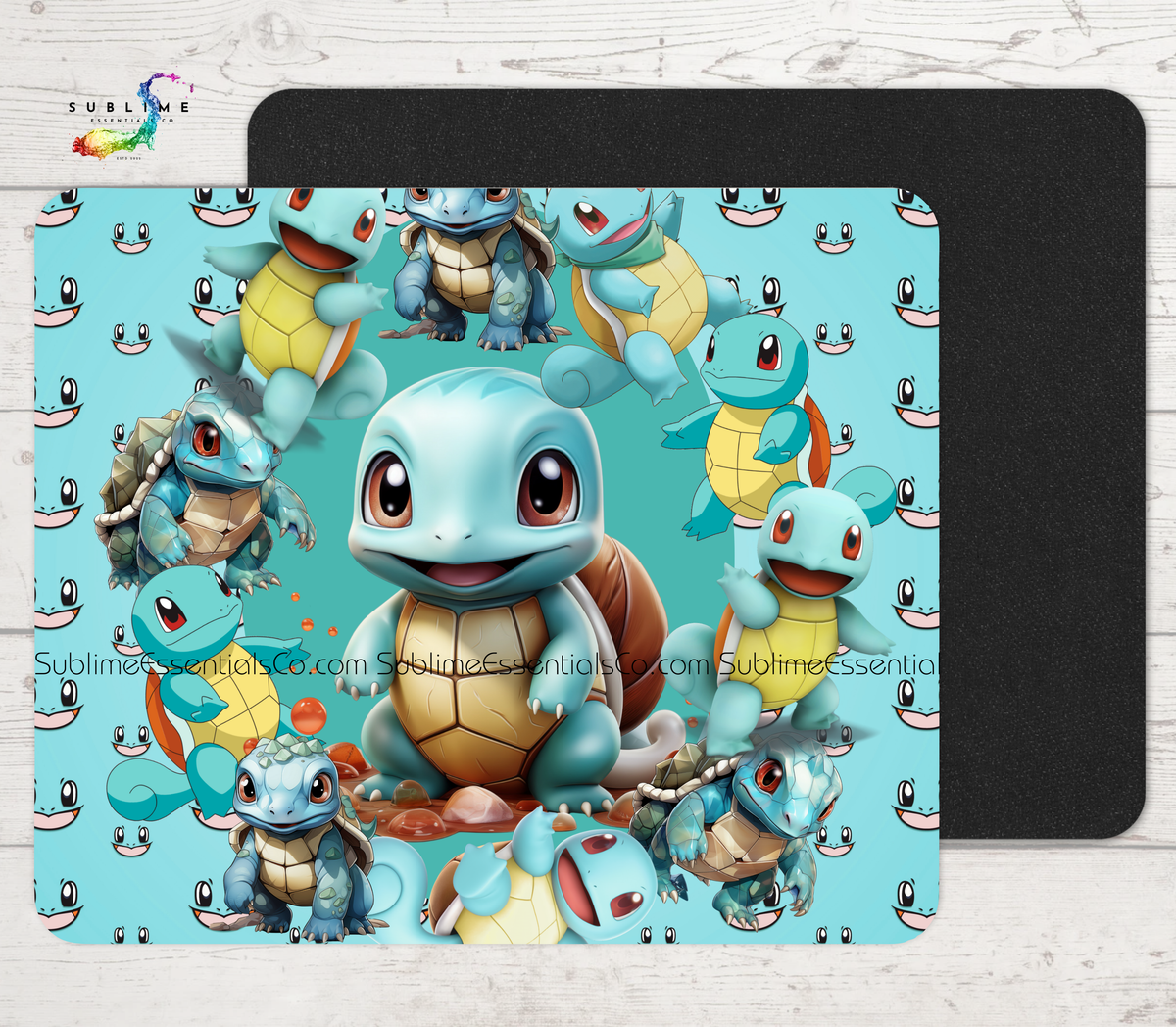 Pokemon Squirtle "Collage 2" Digital Download - PNG & JPEG Format