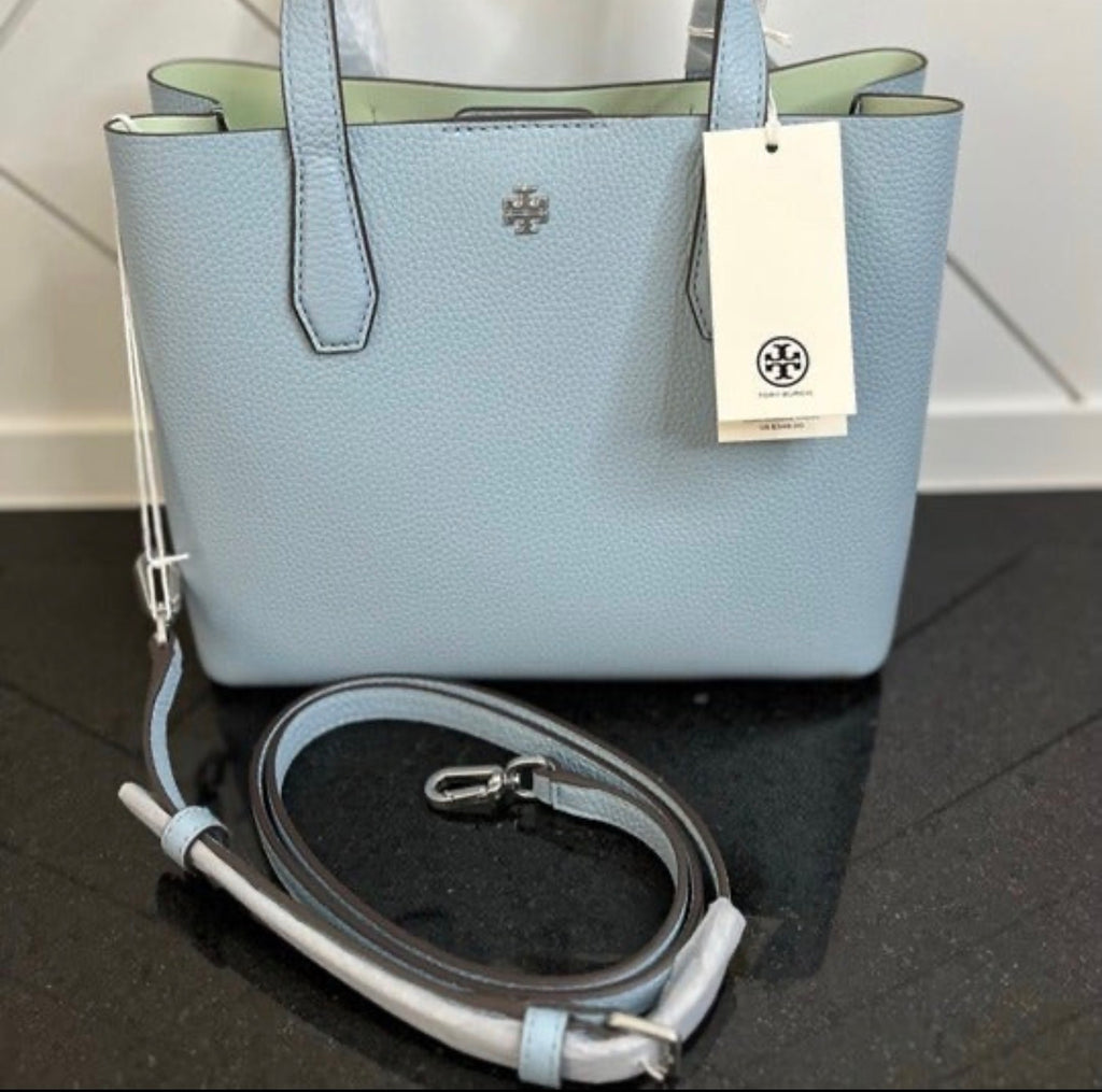 Tory Burch - Blake Small Tote - Pearl Sky / Meadow Mist