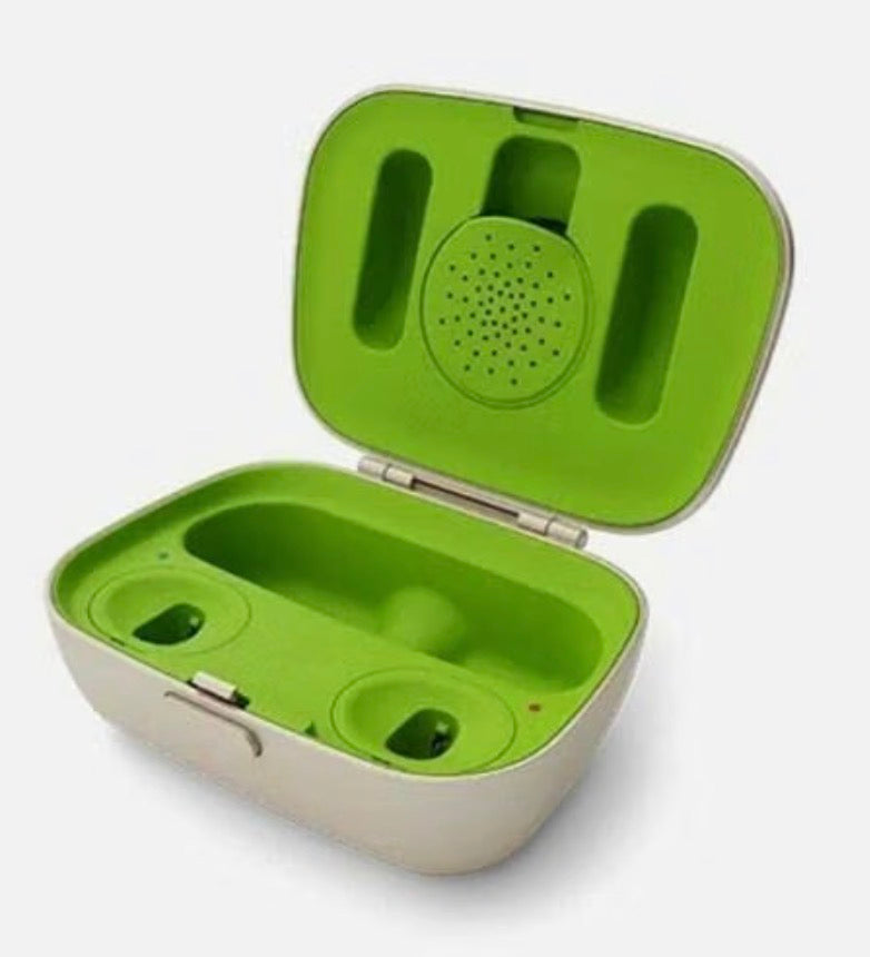 Phonak Paradise, Lumity, Marvel, and Belong Hearing Aid Charger Case (case only, works for RIC)
