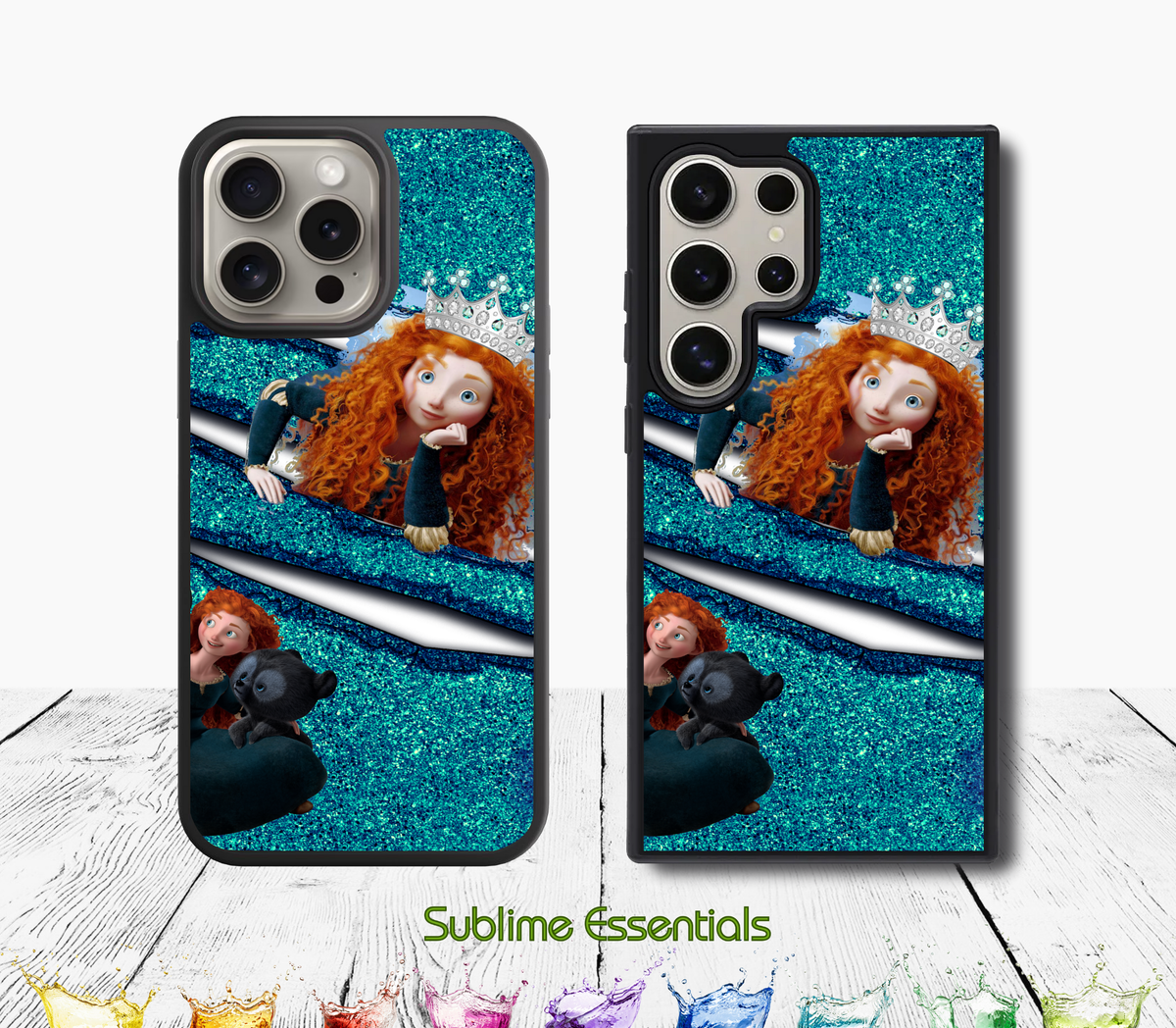 Brave & Merida "Glitter Bear Claw" Digital Download - PNG & JPEG Format