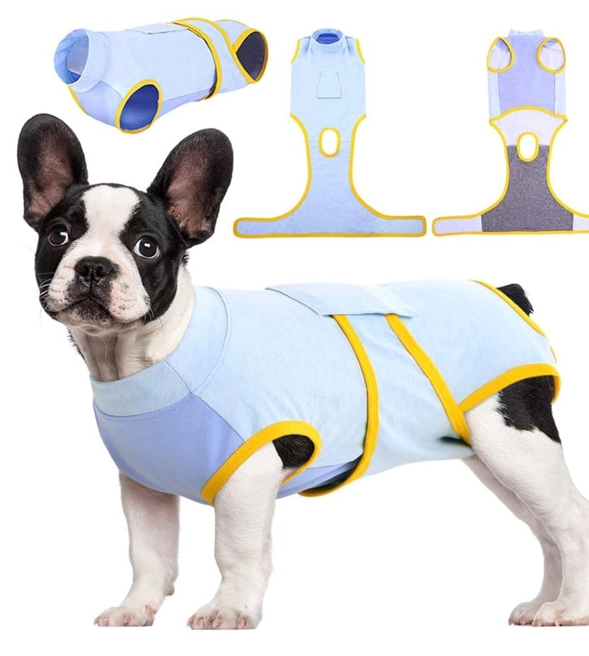 Kuoser Recovery Suit for Dogs Cats, Soft Dog Surgery Suit Female Male Spay
Professional Dog Onesie for Surgery, Substitute E-Collar & Cone, Prevent Licking Dog surgical suit Pet Neuter Suit